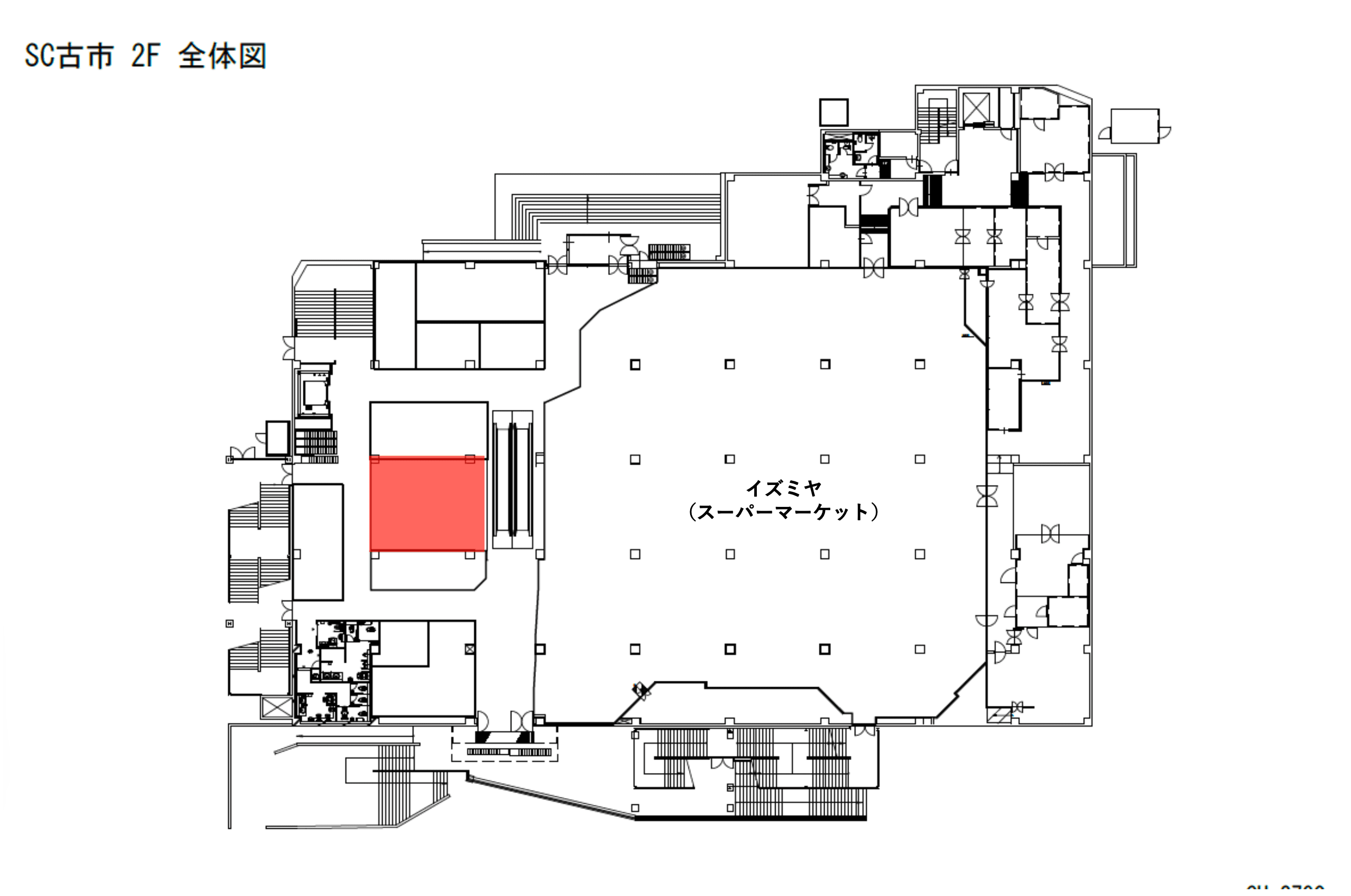 061_スペース001の図面・フロアマップ