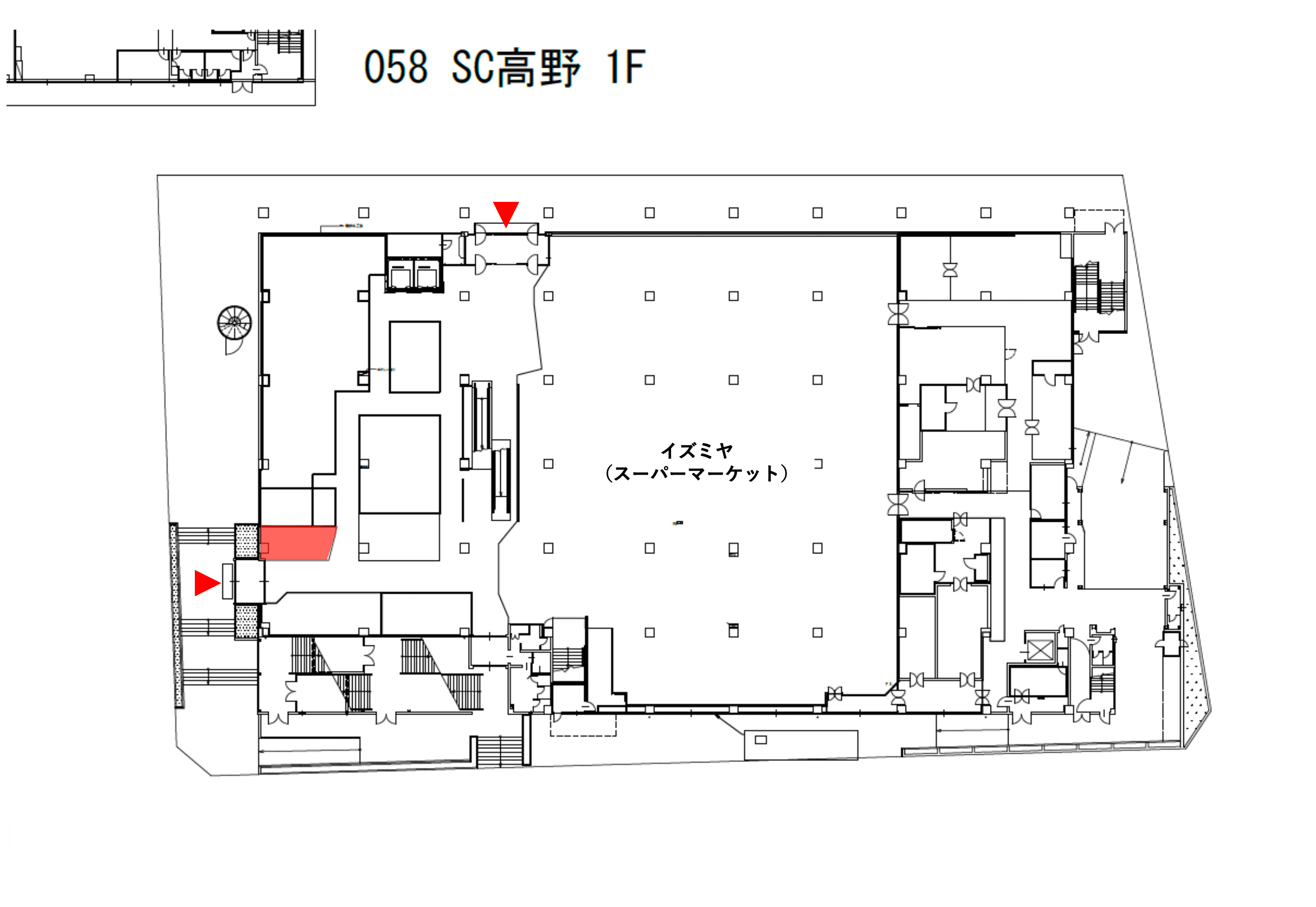 058_スペース001の図面・フロアマップ