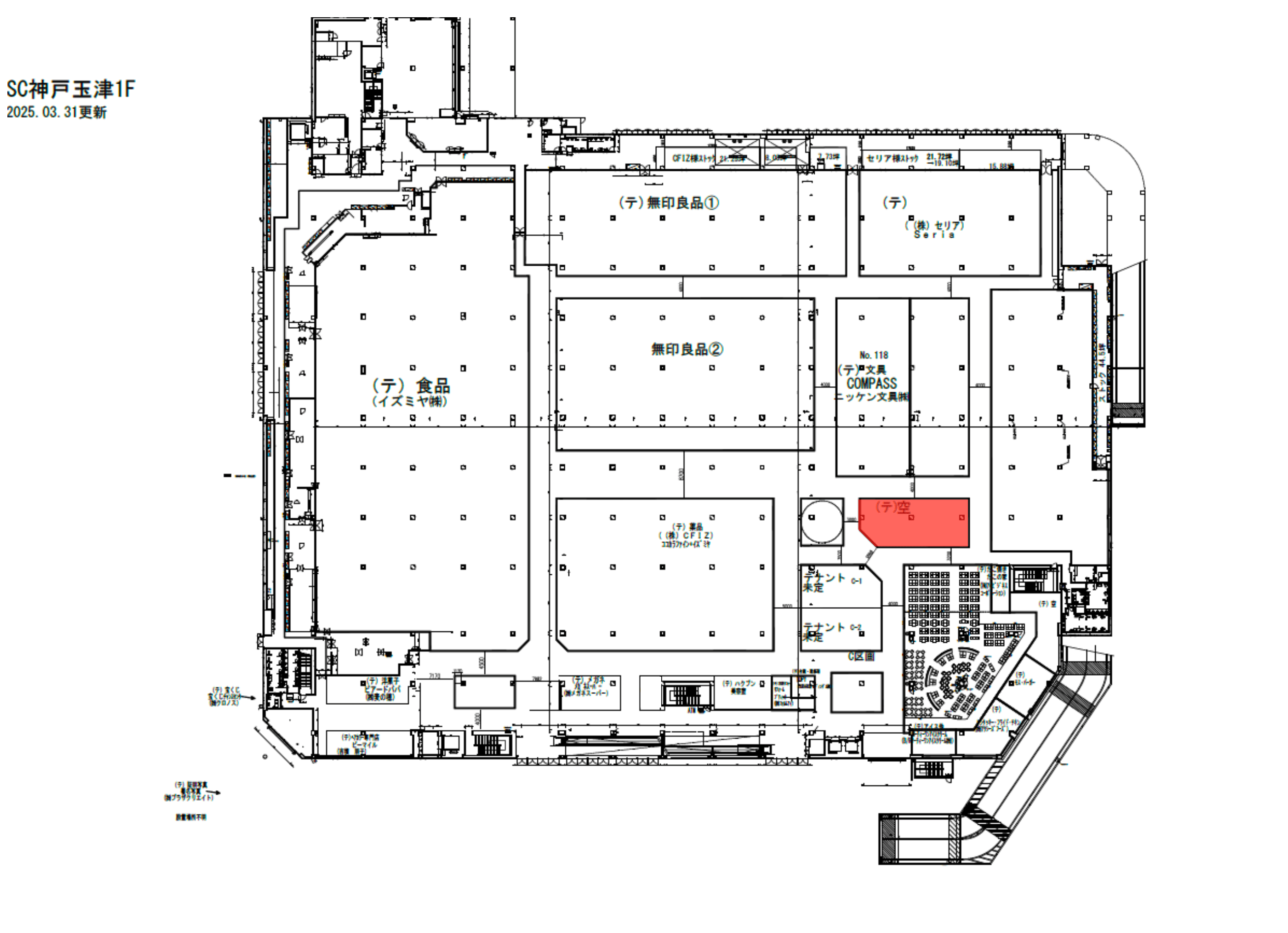 104_スペース001の図面・フロアマップ