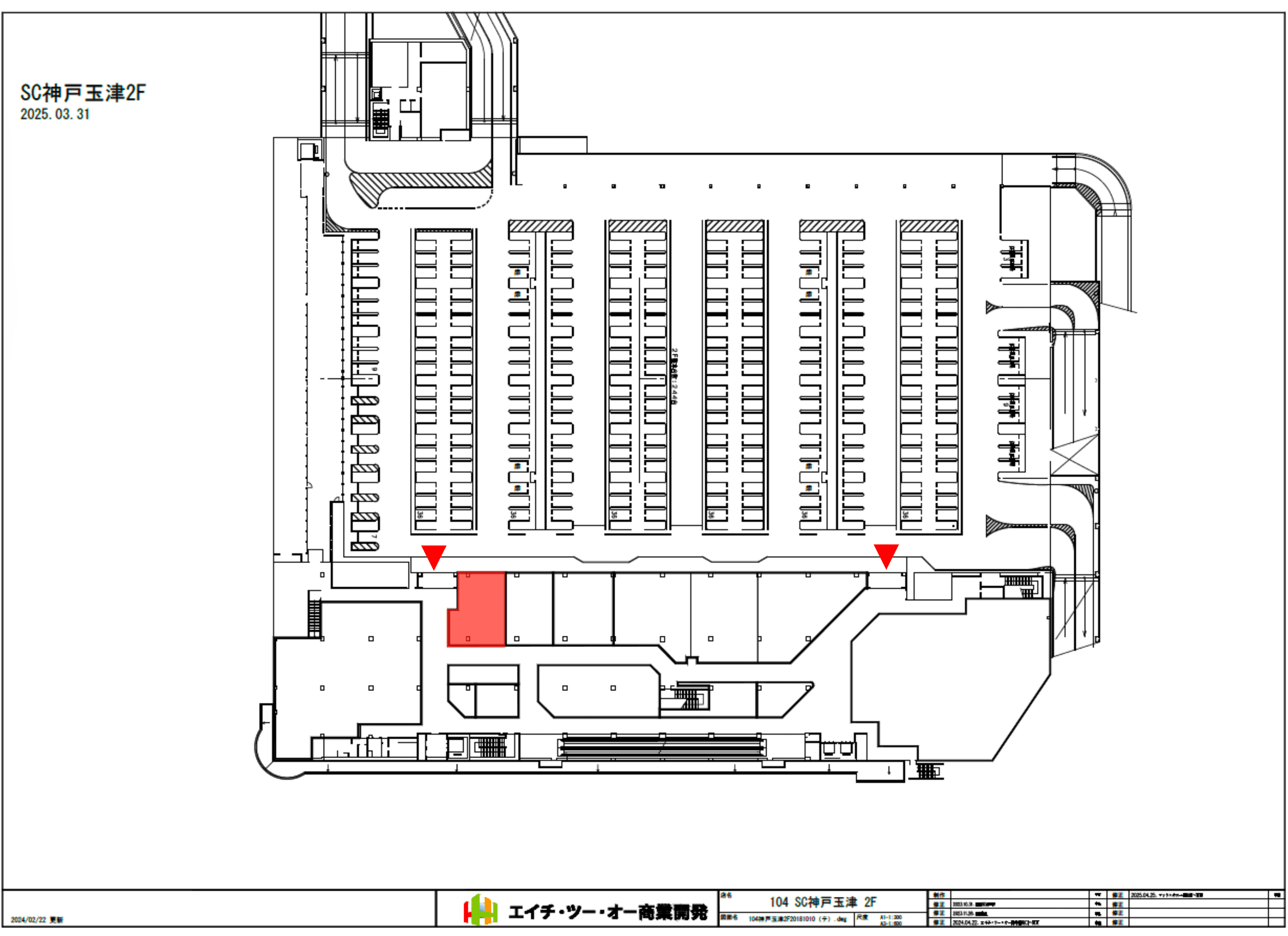 104_スペース005の図面・フロアマップ