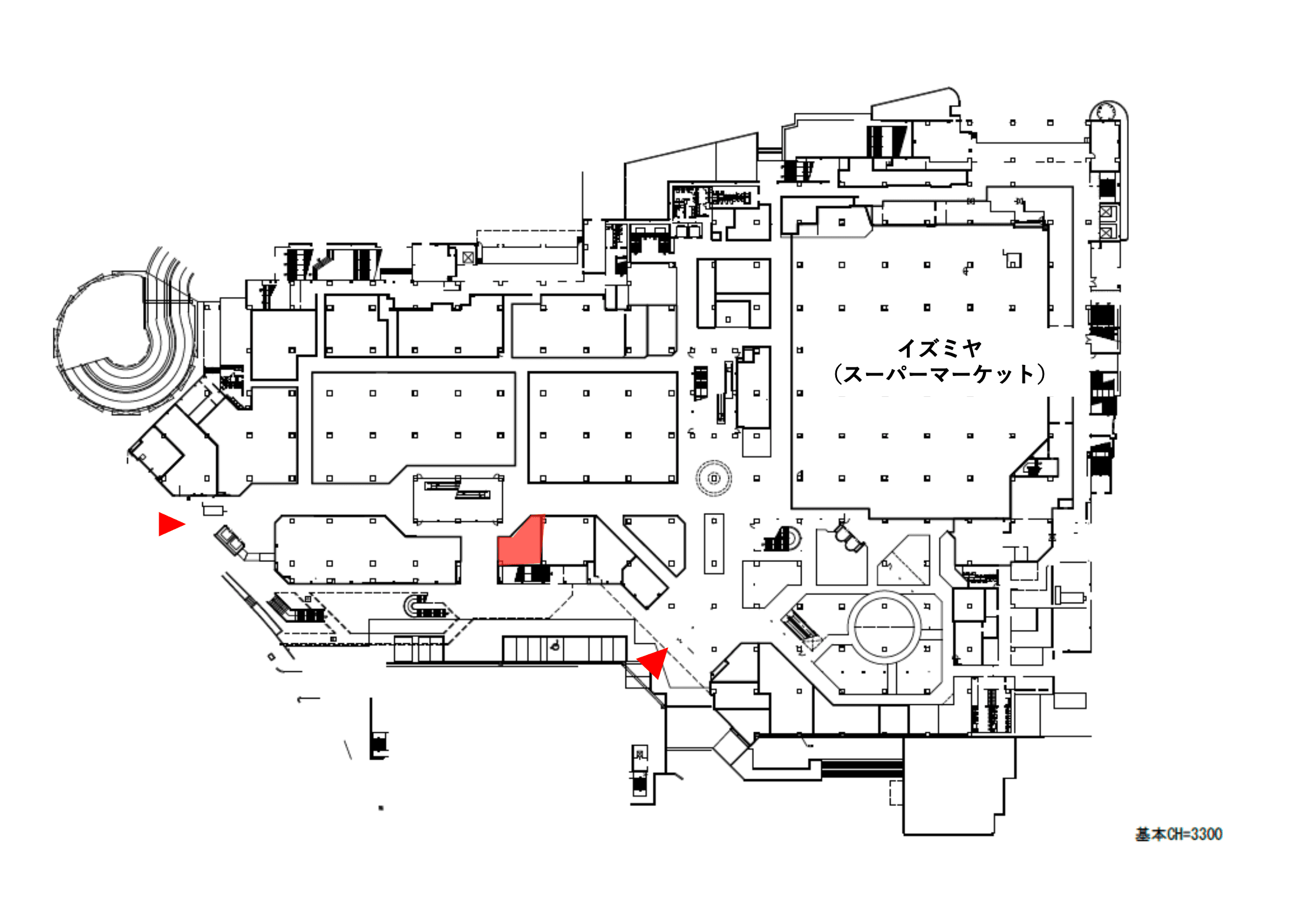 077_スペース003の図面・フロアマップ