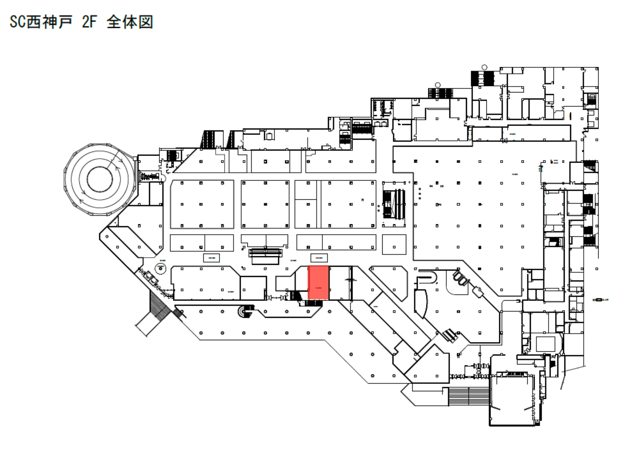 077_スペース007の図面・フロアマップ