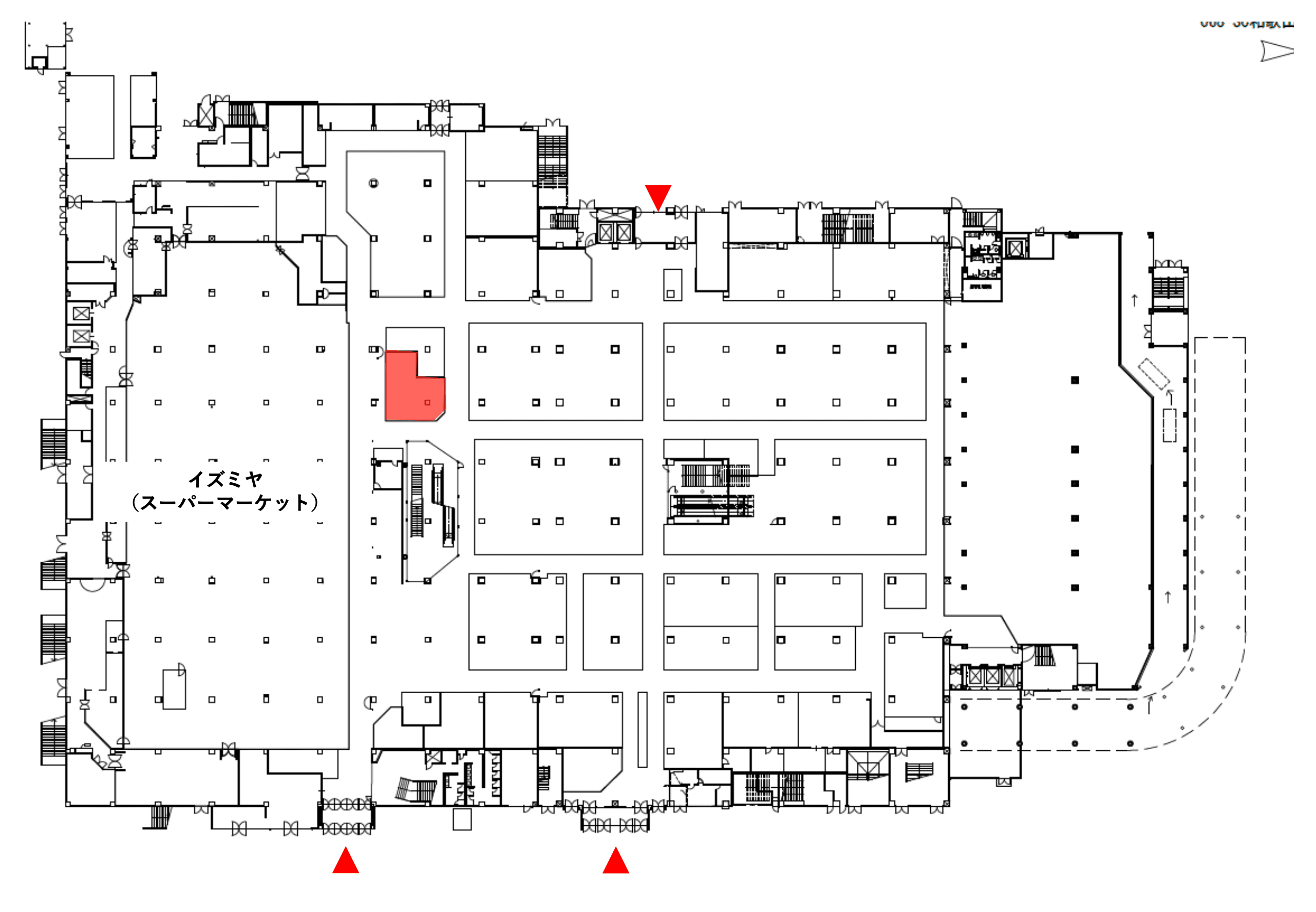 068_スペース003の図面・フロアマップ