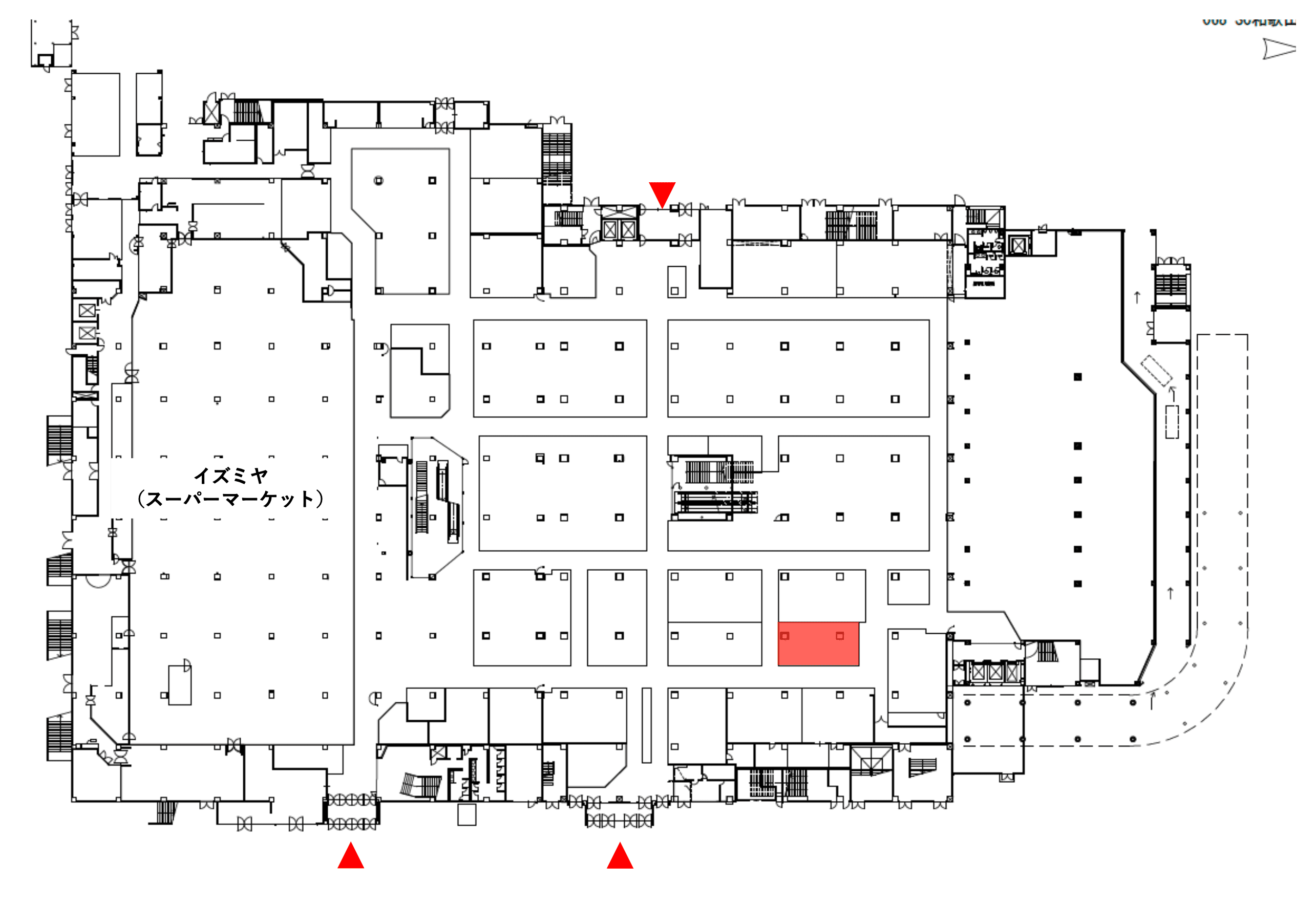 068_スペース004の図面・フロアマップ