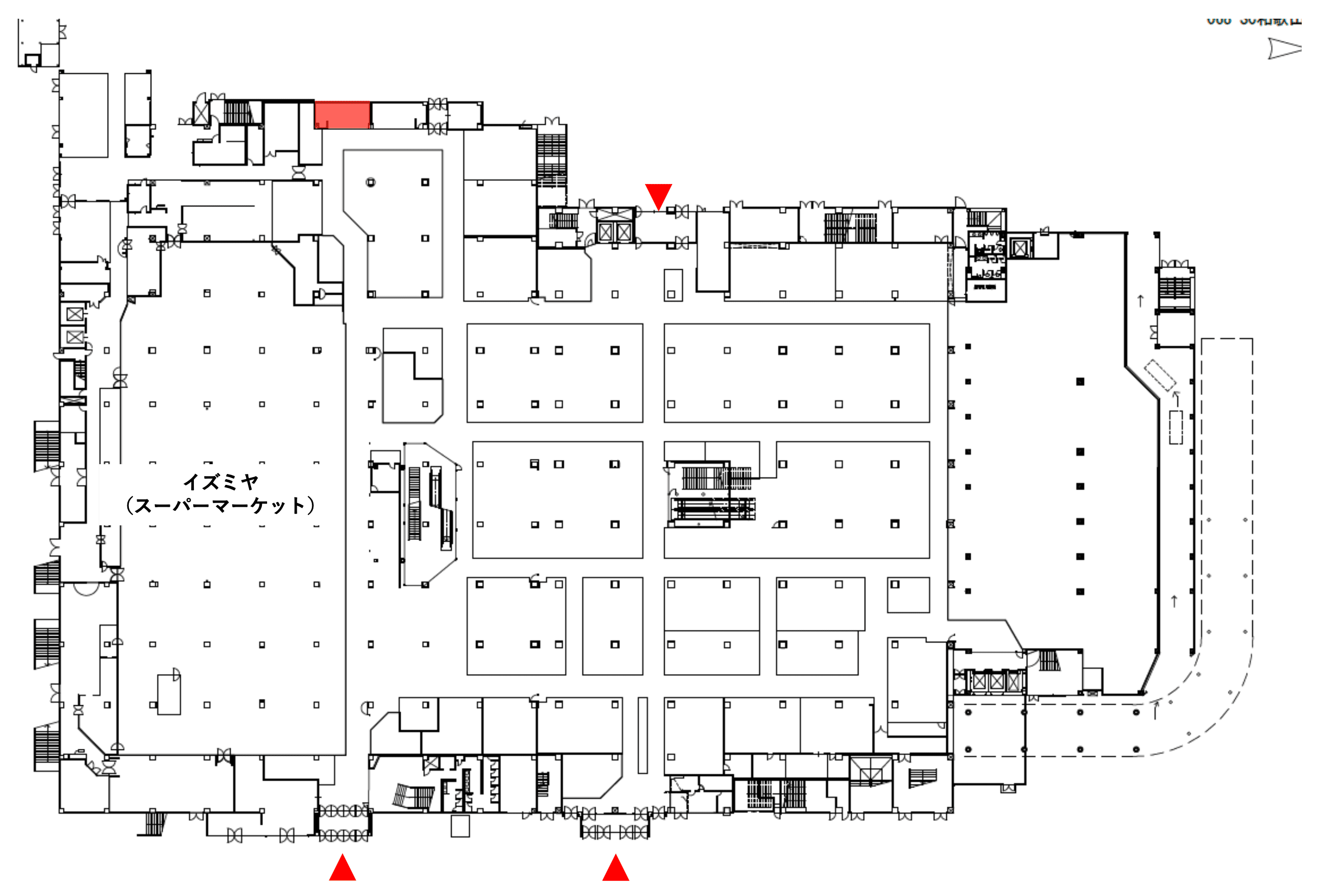 068_スペース007の図面・フロアマップ