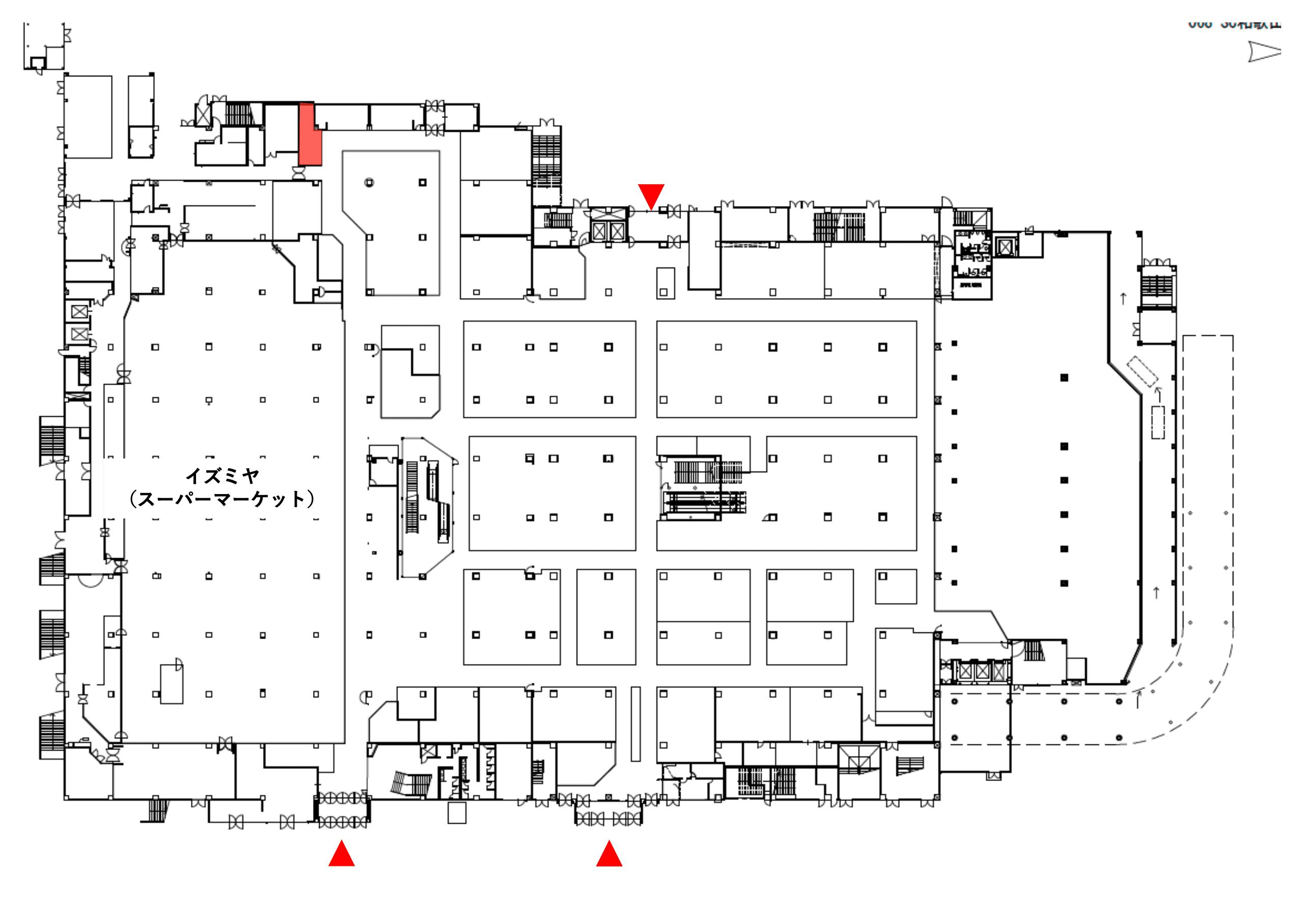 068_スペース008の図面・フロアマップ