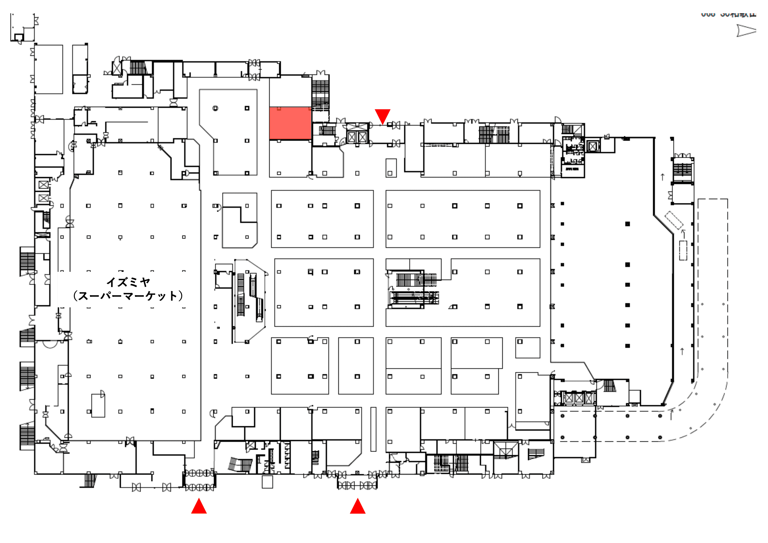 068_スペース009の図面・フロアマップ